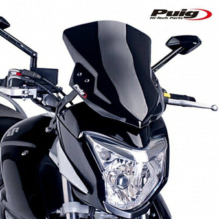 楽天市場】Puig 6251N NEW GENERATION SPORT [BLACK] SUZUKI GSR250 
