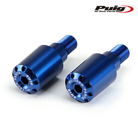 Puig 6890A BAR ENDS LONGS [BLUE] YAMAHA MT-09 MT-07 XSR700 etc- ハンドルバーエンド