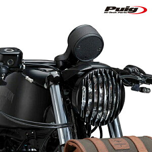 Puig FAR001N HEADLIGHT GUARDS HARLEY DAVIDSON SPORTSTER IRON XL883 (09-19) �w�b�h���C�g�K�[�h