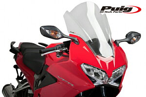 Puig 7007W TOURING-SCREEN [CLEAR] HONDA VFR800F (14-20)v[` XN[ JE