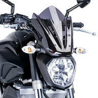 Puig 7015F NEW GENERATION SPORT [DARK SMOKE] YAMAHA MT-07 (14-17) FZ-07 (14-17) プーチ スクリーン …