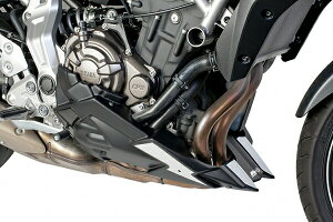 Puig 7022J ENGINE-SPOILER [MATT BLACK] YAMAHA MT-07 (14-20) MT-07 TRACER (16-17) TRACER 700 (18-19) TRACER 700 GT (19) FZ-07 (14-20) v[` A_[JE