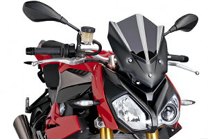 Puig 7040F RACING-SCREEN [DARK SMOKE] BMW S1000R (14-18)v[` XN[ JE
