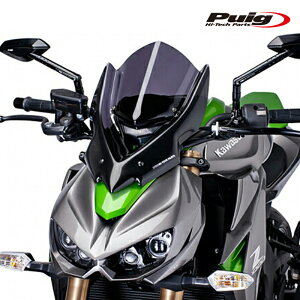 Puig 7514F NEW GENERATION TOURING [DARK SMOKE] Kawasaki Z1000 (14-20) Z1000R (17-21) v[` XN[ JE