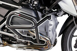 Puig 7543N LOWER ENGINE GUARDS [BLACK] BMW R1200GS (14-18) R1200GS RALLYE (17-18) R1200GS EXCLUSIVE (17-18) v[` GWK[h