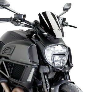 [Ԍ35%OFF]Puig 7592N NEW GENERATION ADJUSTABLE [BLACK] DUCATI DIAVEL (14-18) v[` XN[ JE