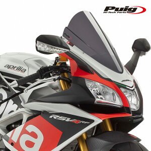 Puig 7614F RACING-SCREEN [DARK SMOKE] aprilia RSV4 RF (17-18) RSV4 RR (15-18) �v�[�` �X�N���[�� �J�E��