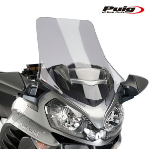 Puig 7628H SCREEN TOURING [SMOKE] Kawasaki GTR1400 (15-23) �v�[�` �X�N���[�� �J�E��