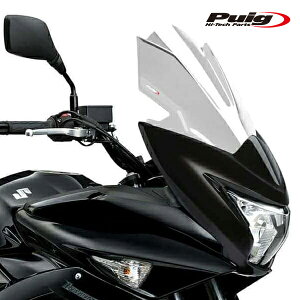 Puig 7642W RACING-SCREEN [CREAR] SUZUKI GSR250F (15-17) �v�[�` �X�N���[�� �J�E��