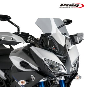 Puig 7645H RACING-SCREEN [SMOKE] YAMAHA MT-09 TRACER (15-17) v[` XN[ JE