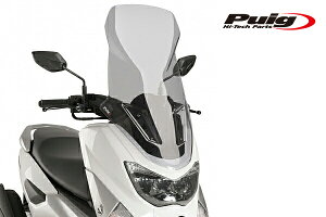 Puig 8121H SCREEN V-TECH TOURING [SMOKE] YAMAHA NMAX 125 (15-20) v[` XN[ JE