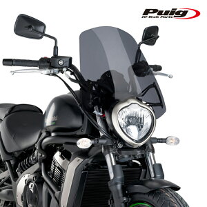 Puig 8164F NEW GENERATION TOURING [DARK SMOKE] Kawasaki VULCAN S (15-25) VULCAN S CAFE (17-20) �v�[�` �X�N���[�� �J�E��
