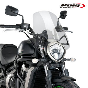 Puig 8164W NEW GENERATION TOURING [CLEAR] Kawasaki VULCAN S (15-25) VULCAN S CAFE (17-20) �v�[�` �X�N���[�� �J�E��