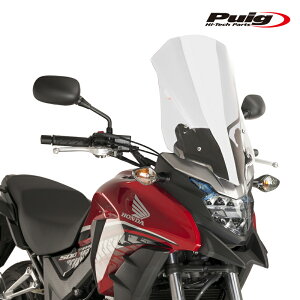 Puig 8901W SCREEN TOURING [CLEAR] HONDA CB500X (16-23) CB400X (16-23) �v�[�` �X�N���[�� �J�E��