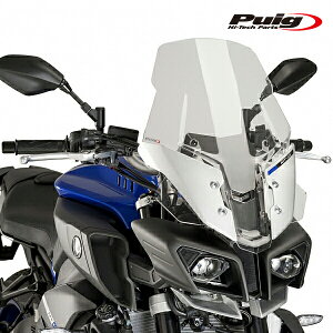 Puig 8918W TOURING SCREEN [CLEAR] YAMAHA MT-10 (16-21) MT-10 SP (17-21) �v�[�` �X�N���[�� �J�E��