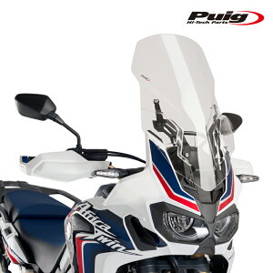 Puig 9156W SCREEN TOURING �X�e�[�t [CLEAR] HONDA CRF1000L AFRICA TWIN (16-19) �v�[�` �X�N���[�� �J�E��