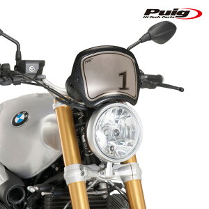 Puig 9167C FRONT PANEL [CARBON PRINT] BMW R nine T (14-22) R nine T PURE (17-22) R nine T URBAN G (21-22) R nine T URBAN S (21-22) �v�[�` �t�����g�p�l�� �[�b�P���v���[�g