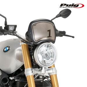 Puig 9167J FRONT PANEL [MATT BLACK] BMW R nine T(14-22) R nine T PURE(17-22) R nine T URBAN G(21-22) �v�[�` �t�����g�p�l�� �[�b�P���v���[�g