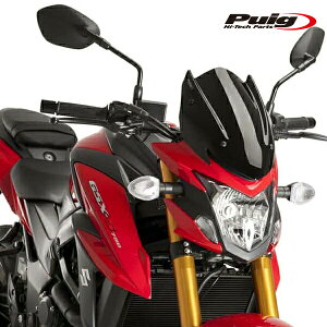 Puig 9435N NEW GENERATION SPORT [BLACK] SUZUKI GSX-S750 (17-21) �v�[�` �X�N���[�� �J�E��