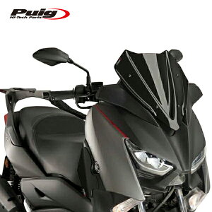 [Ԍ35%OFF]Puig 9474N SCREEN V-TECH SPORT yBLACKzYAMAHA X-MAX 125(18-22)X-MAX 300(17-22)X-MAX 400(18-23) v[` XN[ JE