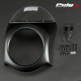 Puig 9595W RETRO SEMI FAIRING [CLEAR] Kawasaki Z900RS (18-25) Z900RS SE (22-25) ZEPHYR 750 (96-99) プーチ スクリーン カウル