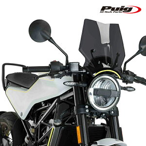 Puig 9702F NEW GENERATION SPORT [DARK SMOKE] HUSQVARNA SVARTPILEN 401 (18-23) VITPILEN 401 (18-25) v[` XN[ JE