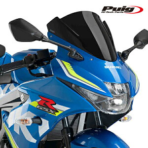 Puig 9721N RACING-SCREEN [BLACK] SUZUKI GSX-R125 (17-23) �v�[�` �X�N���[�� �J�E��