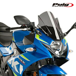 Puig 9722F RACING-SCREEN [DARK SMOKE] SUZUKI GSX250R (17-19) �v�[�` �X�N���[�� �J�E��