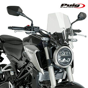 Puig 9734W NEW GENERATION SPORT [CLEAR] HONDA CB125R NEO SPORTS CAFE(18-23) CB300R NEO SPORTS CAFE(18-23) v[`@XN[ JE