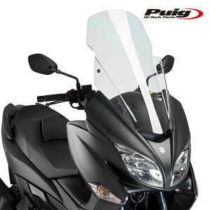 Puig 9973W SCREEN V-TECH LINE TOURING [CLEAR] SUZUKI BURGMAN 400 (17-25) �v�[�` �X�N���[�� �J�E��