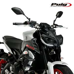 Puig 20380N SIDE SPOILER WINGLET [BLACK] YAMAHA MT-09 (17-20) MT-09 SP (18-20) v[` TChX|C[ ECObg _EtH[X
