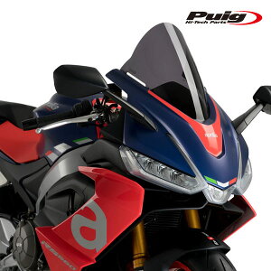 Puig 20571F RACING-SCREEN [DARK SMOKE] aprilia RS660(21-25) RS 660 FACTORY(25) �v�[�` �X�N���[�� �J�E��