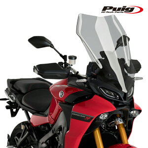 Puig 3762H SCREEN TOURING [SMOKE] YAMAHA TRACER 9/GT (21-24) TRACER 900 / GT (18-20) v[` XN[ JE