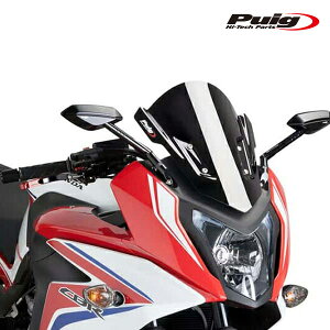 Puig 7003N RACING-SCREEN [BLACK] HONDA CBR650F (14-18) v[` XN[ JE