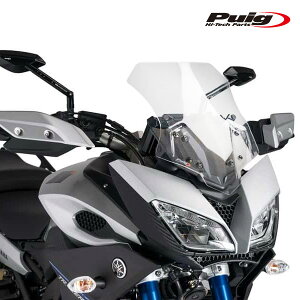 Puig 7645W RACING-SCREEN [CLEAR] YAMAHA MT-09 TRACER (15-17) v[` XN[ JE