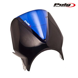 Puig 003NA WINDSHIELD VISION BIKINI COWL [BLUE] ėp v[` XN[ JE