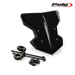 Puig 20334N WINDSHIELD FLANKER [BLACK] ėpXN[ v[` XN[ JE