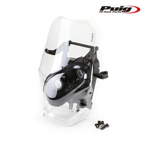Puig 20507W SEMI FAIRING RALLY [CLEAR] KTM 125EXC (14-23) 150EXC TPI (05-23) 250EXC TPI (14-23) 250EXC-F (05-23) etc. v[` XN[