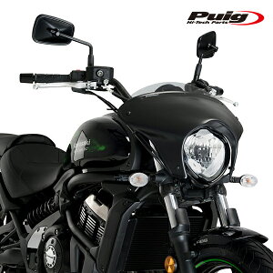 Puig 21075H BATWING SML WINDSHIELD SPORT [SMOKE] Kawasaki VULCAN S (15-25) v[` EChV[h obgECO SML