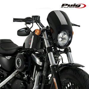 Puig 21084N SEMIFARINGS ANARCHY [BLACK] Herley Davidson SPORTSTER IRON XL1200N (18-20) SPORTSTER1200 FORTY-EIGHT XL1200X (17-20) �v�[�` �Z�~�t�F�A�����O