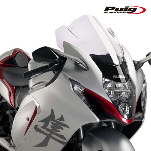 Puig 21138W RACING-SCREEN [CLEAR] SUZUKI GSX1300R HAYABUSA (21-25) �v�[�` �X�N���[�� �J�E��