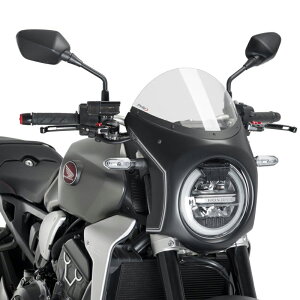 Puig 3133W RETRO SEMI FAIRING [CLEAR] HONDA CB1000R NEO SPORTS CAFE (18-20) v[` XN[ JE