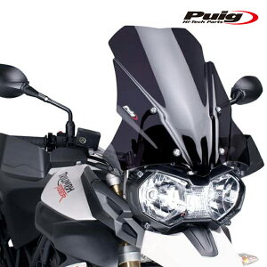 Puig 5652F NEW GENERATION TOURING [DARK SMOKE] TRIUMPH TIGER 800(11-14) TIGER 800 XC(11-17) TIGER 800 XCA/XCX(15-17) v[` XN[ JE