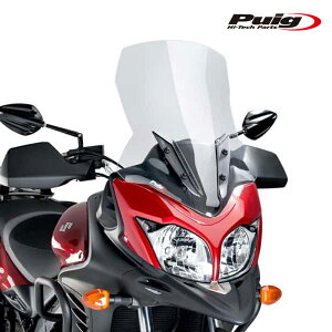 Puig 5895W TOURING SCREEN [CLEAR] SUZUKI DL650 V-STROM (12-16) DL650XT V-STROM (15-16) �v�[�` �X�N���[�� �J�E�� �X�Y�L V�X�g���[��