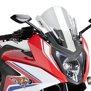 Puig 7003W RACING-SCREEN [CLEAR] HONDA CBR650F (14-18) �v�[�` �X�N���[�� �J�E��