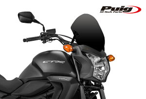 Puig 7009N NEW GENERATION SPORT [BLACK] HONDA CTX700N (14-16) v[` XN[ JE