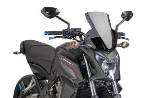 Puig 7010F NEW GENERATION SPORT [DARK SMOKE] HONDA CB650F (14-16) v[` XN[ JE