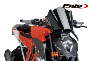 Puig 7014N NEW GENERATION SPORT [BLACK] KTM 1290 SUPERDUKE R (14-16) v[` XN[ JE