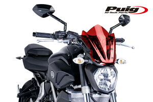 Puig 7015R NEW GENERATION SPORT [RED] YAMAHA MT-07 (14-17) FZ-07 (14-17) v[` XN[ JE