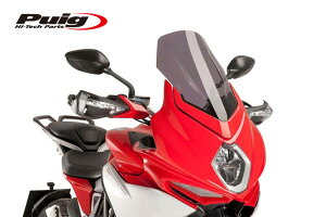 Puig 7017F TOURING SCREEN [DARK SMOKE] MV Agusta TURISMO VELOCE 800 (15-20)TURISMO VELOCE 800 LUSSO (15-20)v[` XN[ JE